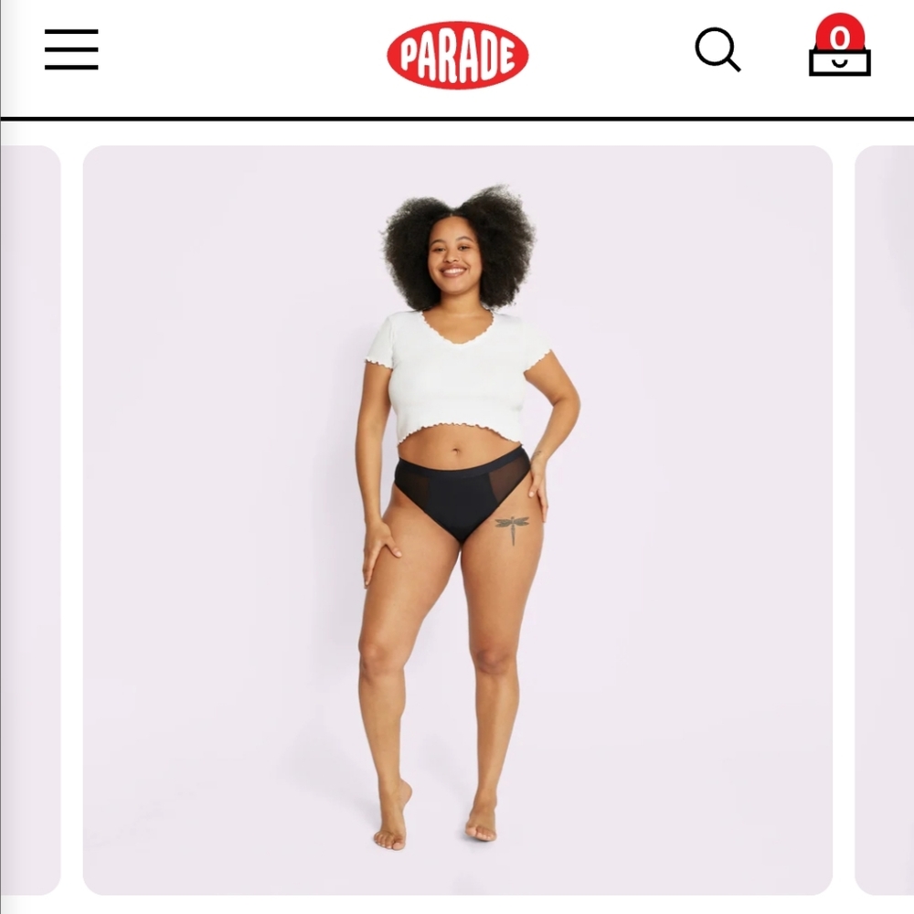Parade Hi-Rise Re:Play Thongs Qty 4